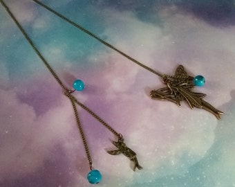 Fairy metal thong bookmark