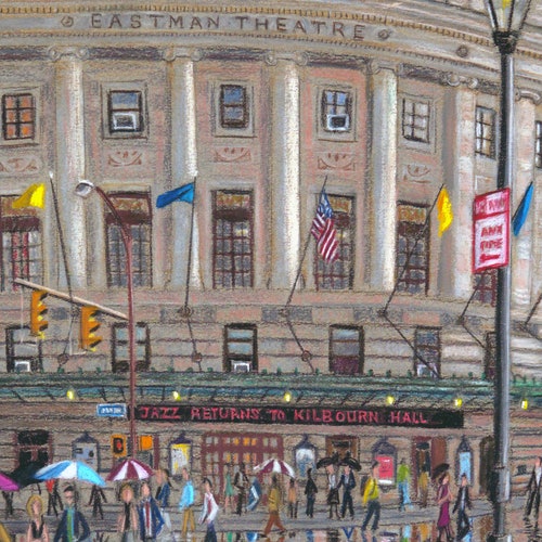 Park Ave Rochester NY Art Print Based on an Original Etsy