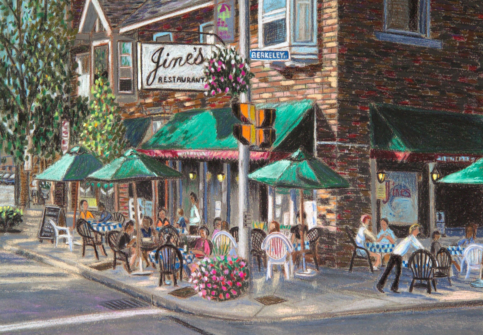 Park Ave Rochester NY Art Print Based on an Original Etsy