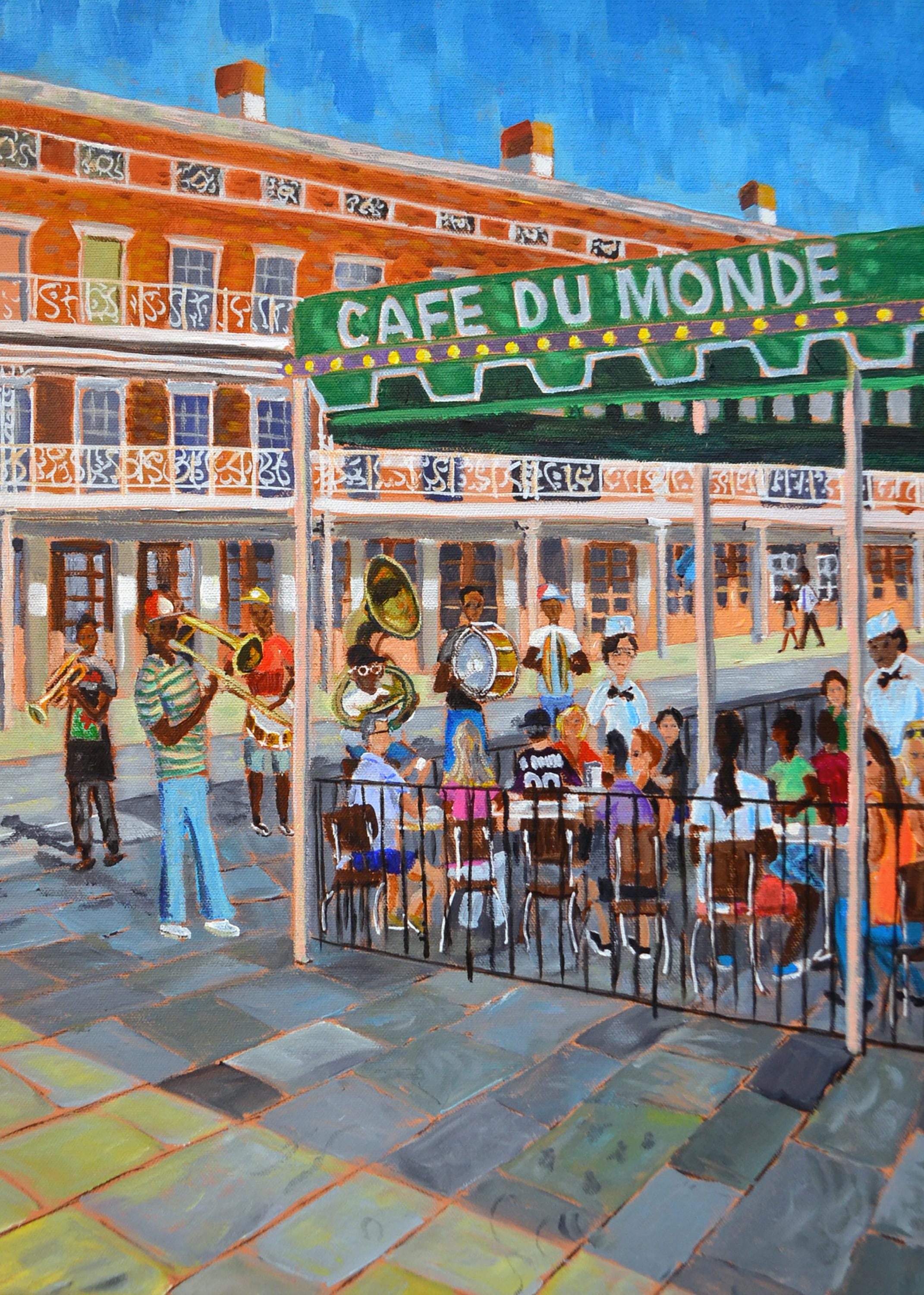 Cafe Du Monde New Orleans Art Print: Signed Acrylic Painting - Etsy