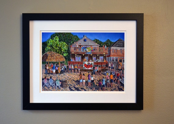 Marge's Lakeside Inn, Rochester, NY - an Art Print of an Bix