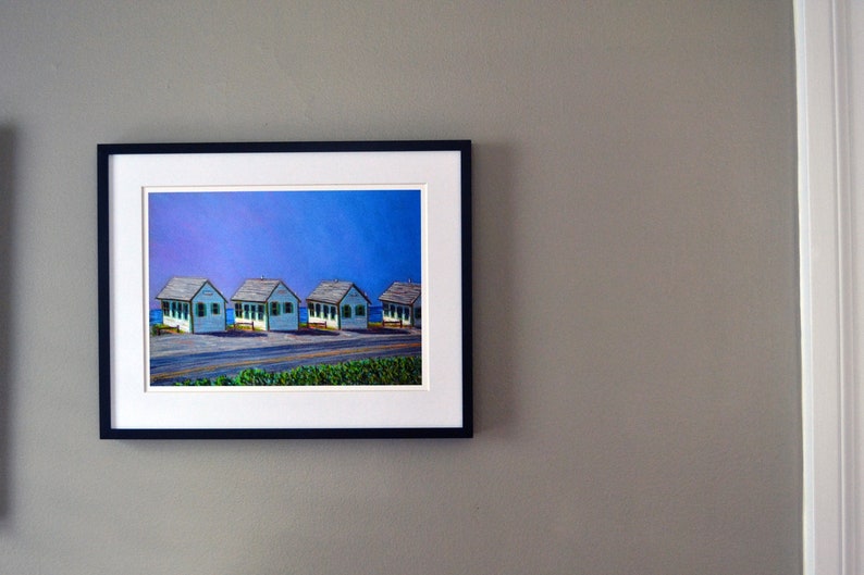 Cottages, Truro, Cape Cod art print image 3