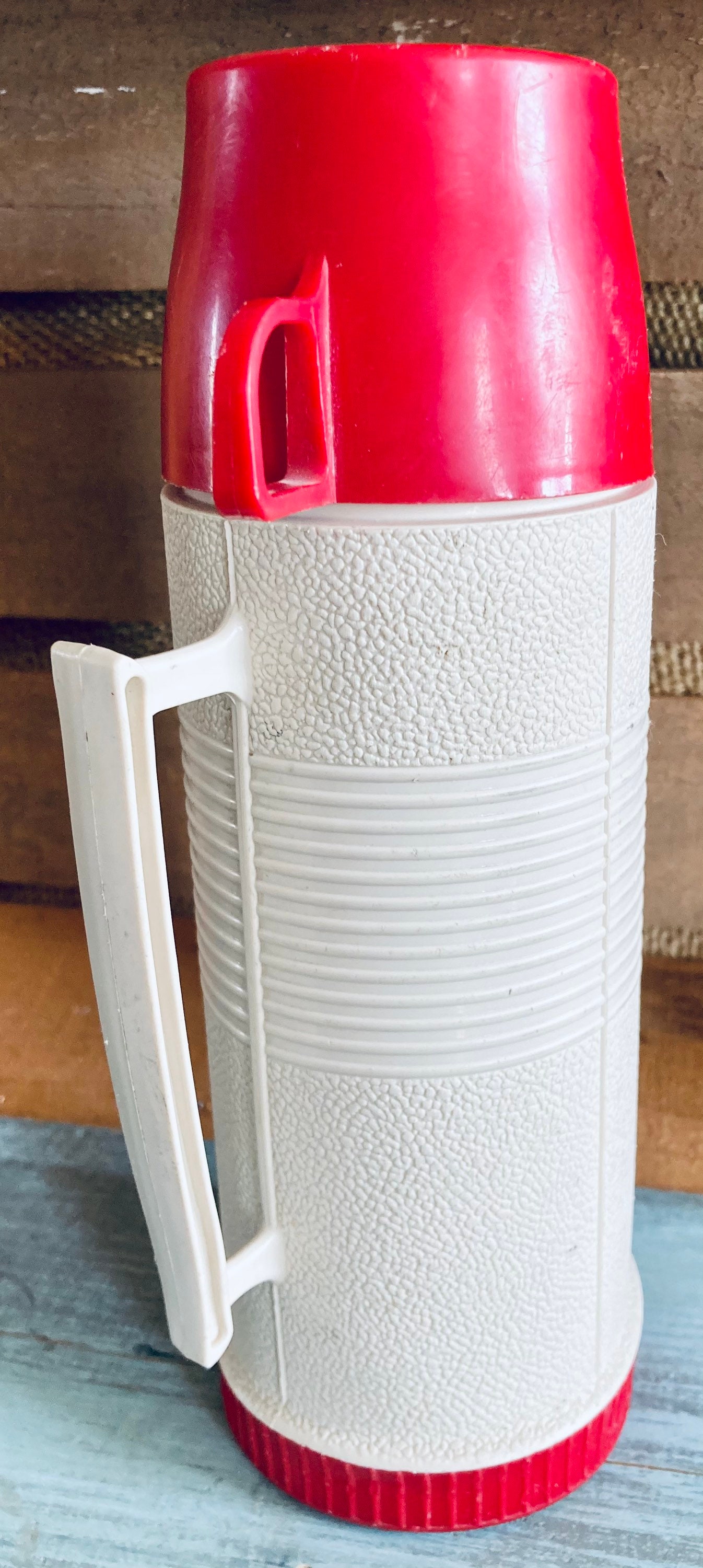 1960 Thermos Brand Pint Size Thermos Vacuum Bottle With Etsy