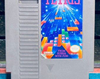 Tetris Nintendo Game Cartridge