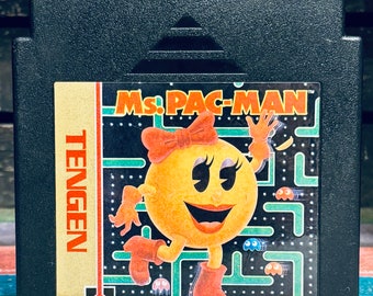Ms. Pac-Man Nintendo Game Cartridge