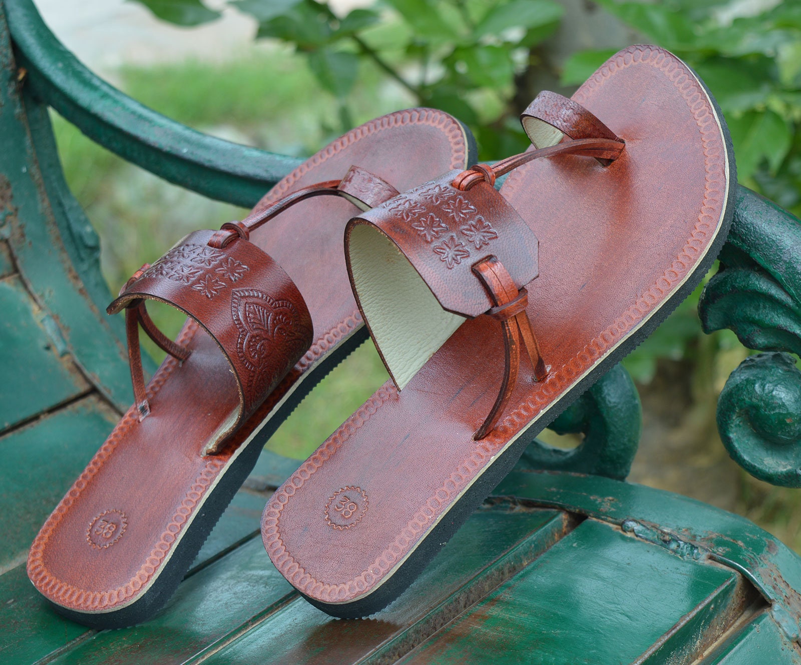 hand made female sandals