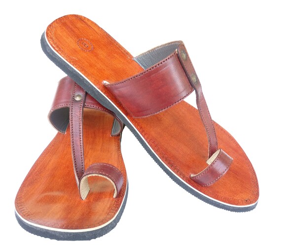 handmade leather sandals mens