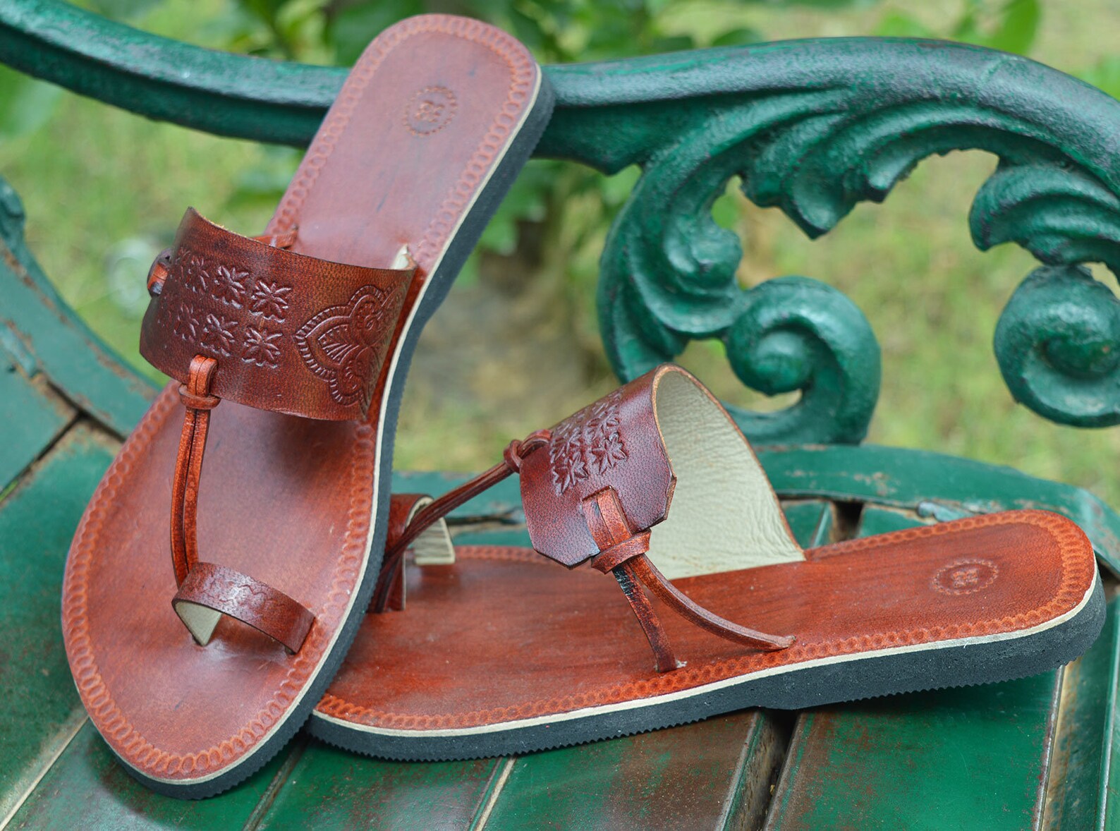 Women Biblical Leather Sandals Handmade Ladies Sandal Natural | Etsy