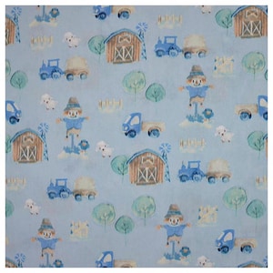 Cotton Digital Farm blu