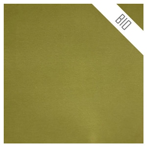 French Terry semplice lime biologico