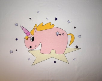 Panel Jersey Star Unicorn