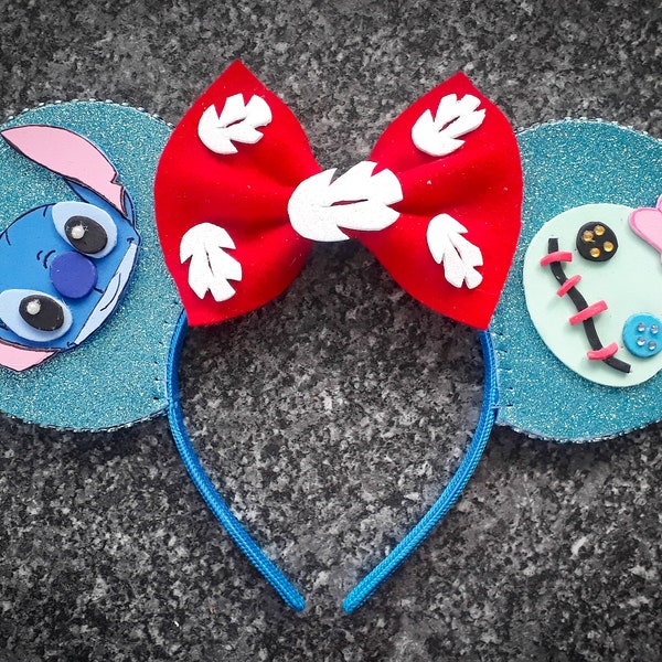 Lilo & Stitch Inspired Minnie Ears