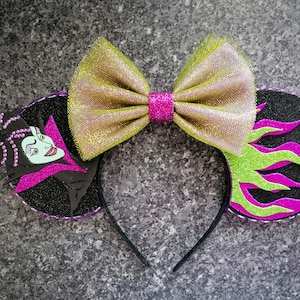 Maleficent Inspired Minnie Mouse Ears