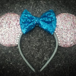 Glittery Minnie Mouse Ears