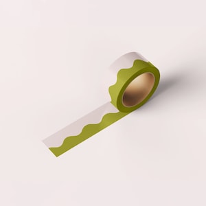 Salie Wavey-washitape, kleurrijke washitape, scrapbooking, journaling, schattig briefpapier
