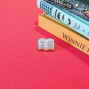 Book Enamel Pin Badge, Gifts For Readers, Bookish Gifts, Book Lovers, Bookworm image 5