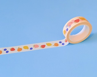 Fruit Salad Washi Tape: Colorful Scrapbooking Tape