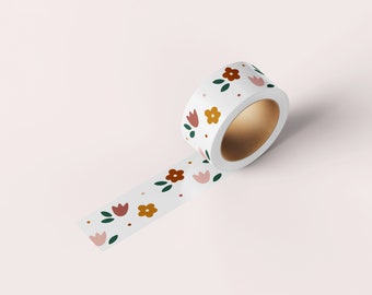 Floral Washi Tape | Plants Washi Tape