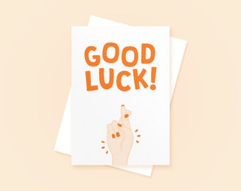 Good Luck Greetings Card