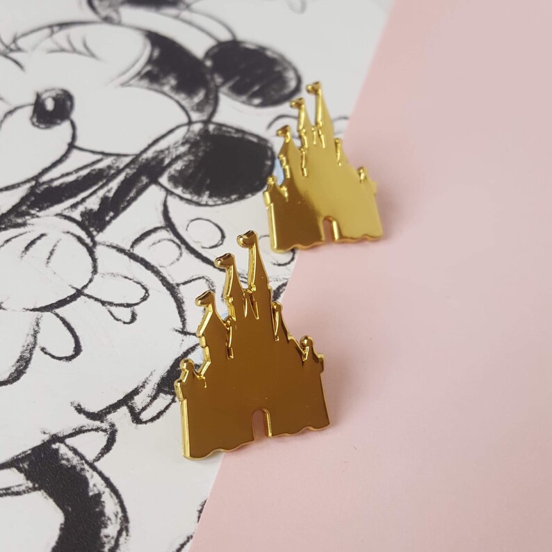 Disney Enamel Pin Princess Castle Enamel Pin Enamel Pins | Etsy