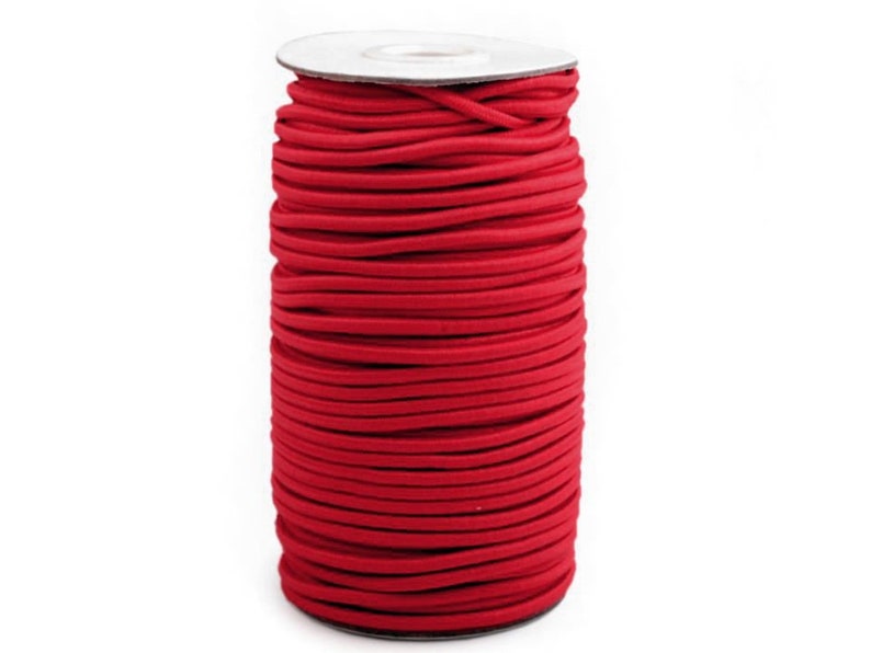 148 0.22 \u20acmeter 50 m rubber cord 3 mm-ROT