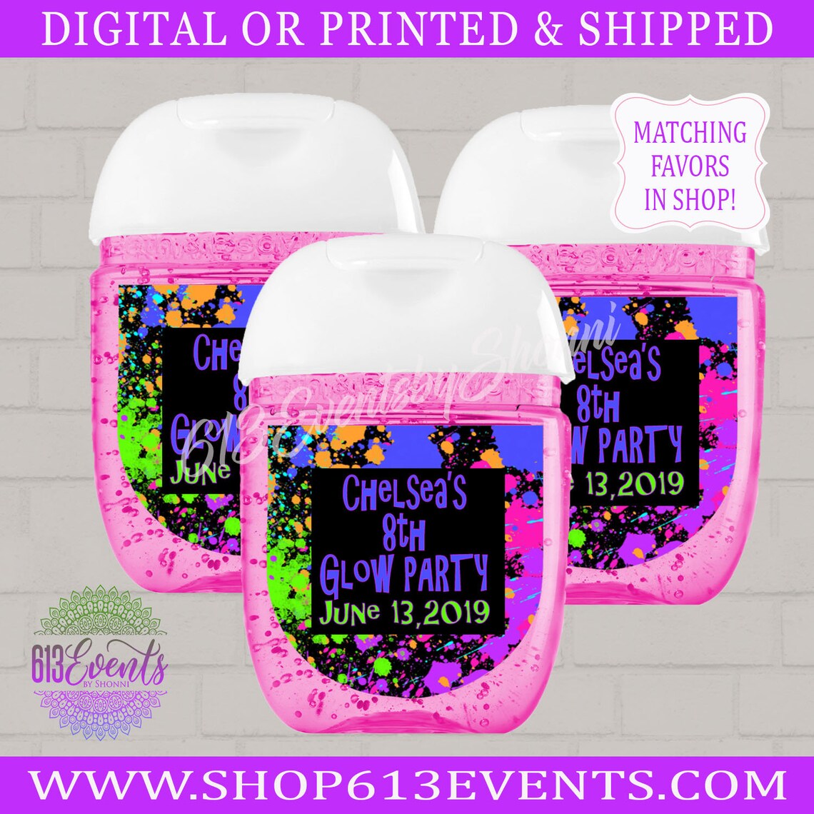 Glow Party Favors Glow Pop Rocks Neon Pop Rocks Glow Etsy