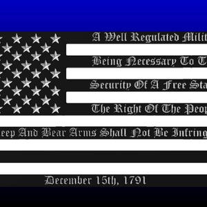 2nd Amendment Flag **Digital File**