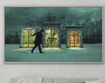 Fine Art Photography Print Winter Scene