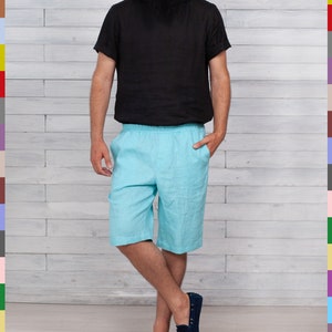 Below the knee men's shorts outlet