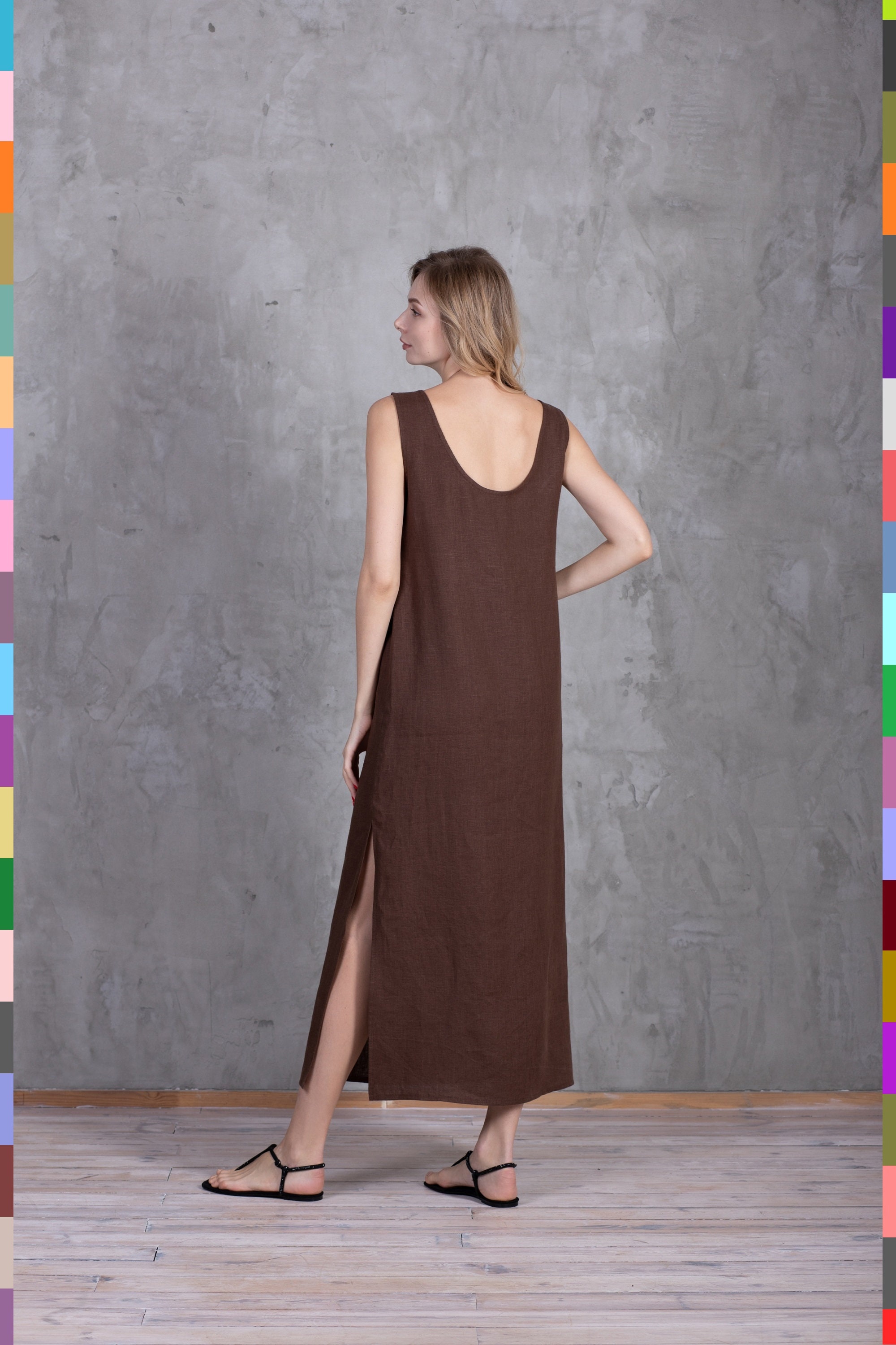casual long dresses for women Women's Long Sleeve Loose Plain Maxi Dresses Casual Long Dresses with –  RITUALISTIC GIFTS