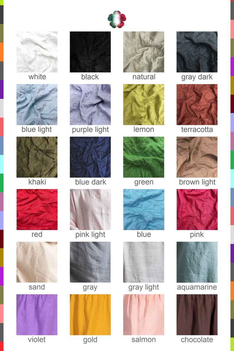 Khaki Kids Top. Girls Pocket Top. Kids Linen Clothes. Simple Kids Tunic. 100% Pure Linen Italy. image 4