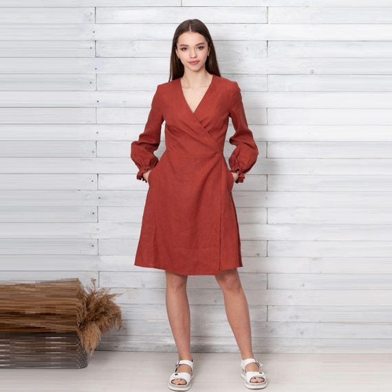long red graduation dresses Burgundy Long Prom Dress with High Slit,Formal Graduation Evening Dresses  fg4760