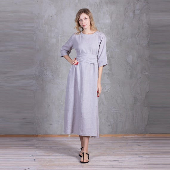Italian linen women's dress XS Italian linen women's dress XS