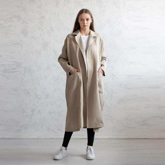 ladies summer dress coats Italian linen women's coat jackets to wear with dresses