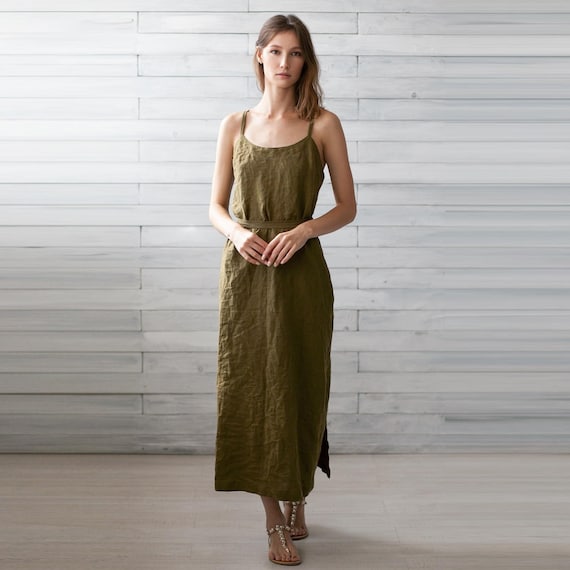 chinese dress ladies Gaynor Women's Linen Dress