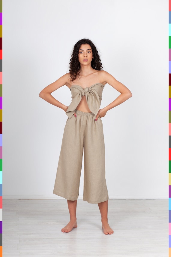 linen knot top