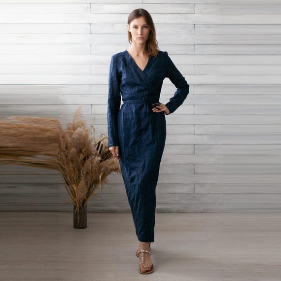 fitted navy dress Tight Fitted Prom Dress in Navy Blue