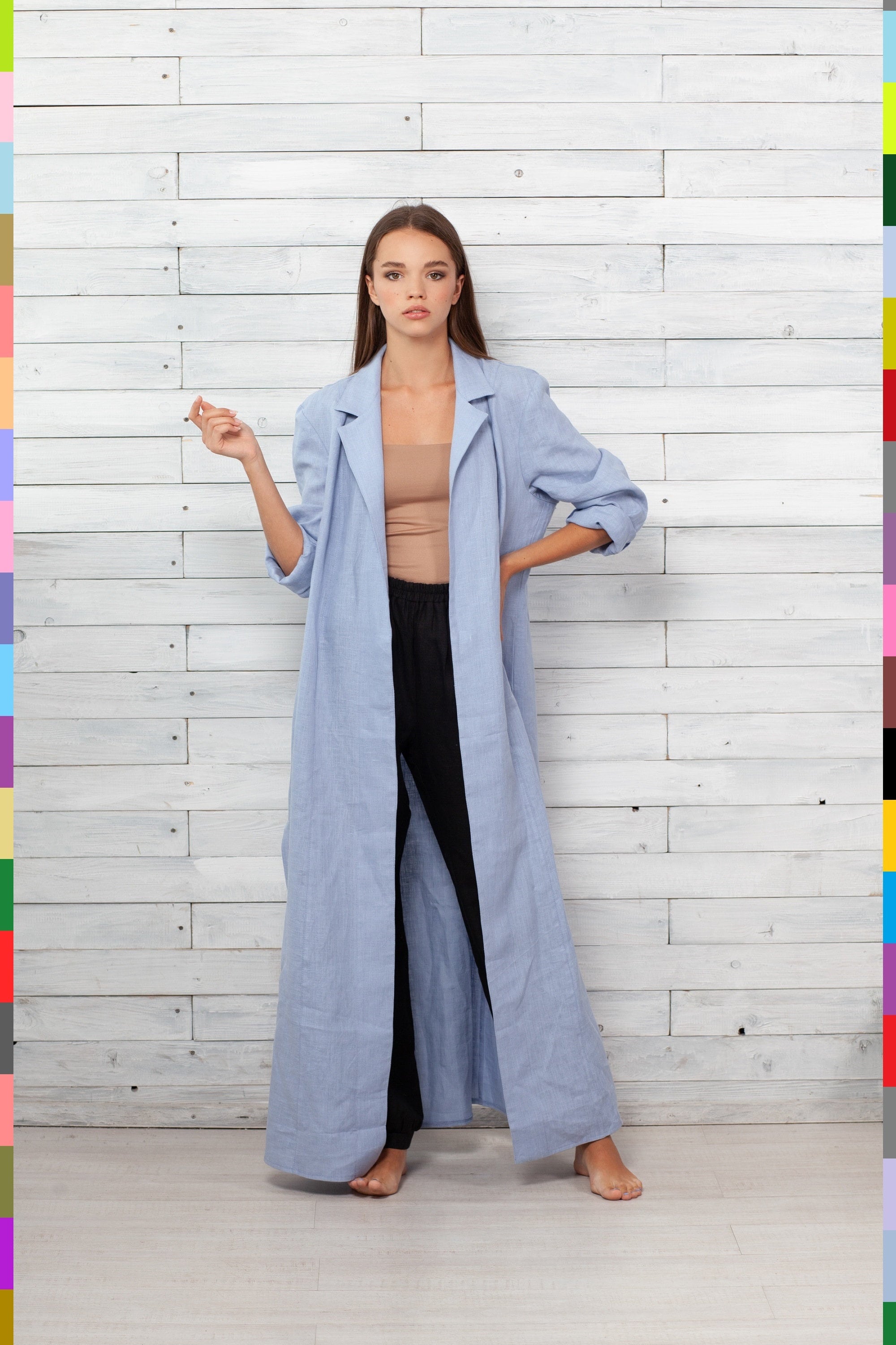 Duster Length Coat -  Canada