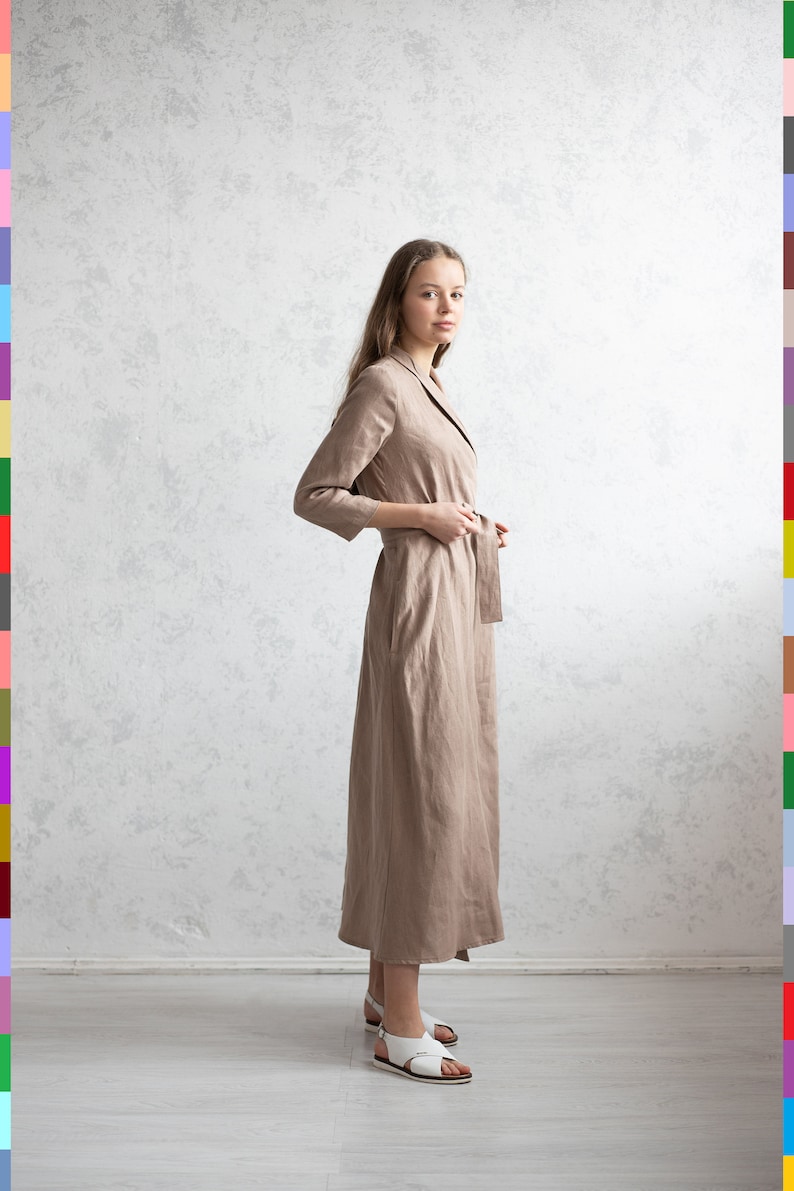 shawl collar formal dress