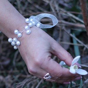 Pearl Corsage boutonniere set bridal wrist corsage bracelet mariage prom corsage wristlet white corsage bridesmaid corsage wedding corsage