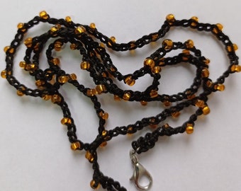Gold Mask holder mask chain eyeglasses chain eyeglass holder glasses stand mask lanyard beaded glasses chain