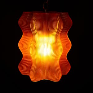 Reef Amber Pendant Light: Sugarcane Lampshade, Coastal Lighting