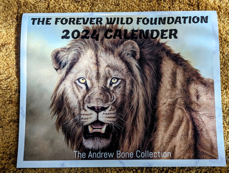 2024 Forever Wild Calendar Etsy