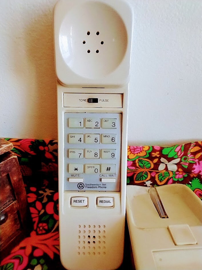 70s Wall Phone - Etsy