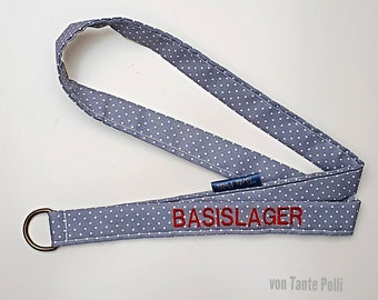 Keychain Lanyard Embroidered Name Personalized Lanyard Lanyard Lanyard Lanyard Lanyard Keychain Dotted, Red Embroidered