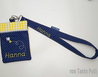 Borsttas - Portemonnee - Lanyard