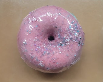 Sirene des mers - Beigne de bain Moussant fait à la main au Québec, Boule de bain, Bath Bomb Donut