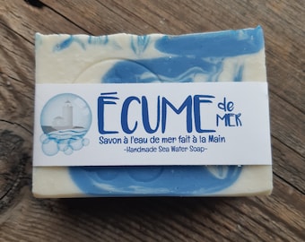 Sea Foam - Handmade seawater soap made in Quebec