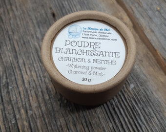 Polvo blanqueado de carbón activado - Polvo de blanqueo blanco con carbón activado