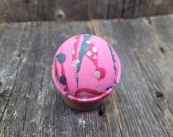 Sweet cranberries - Bath bomb handmade in Quebec, Bath Ball, Bath Bomb